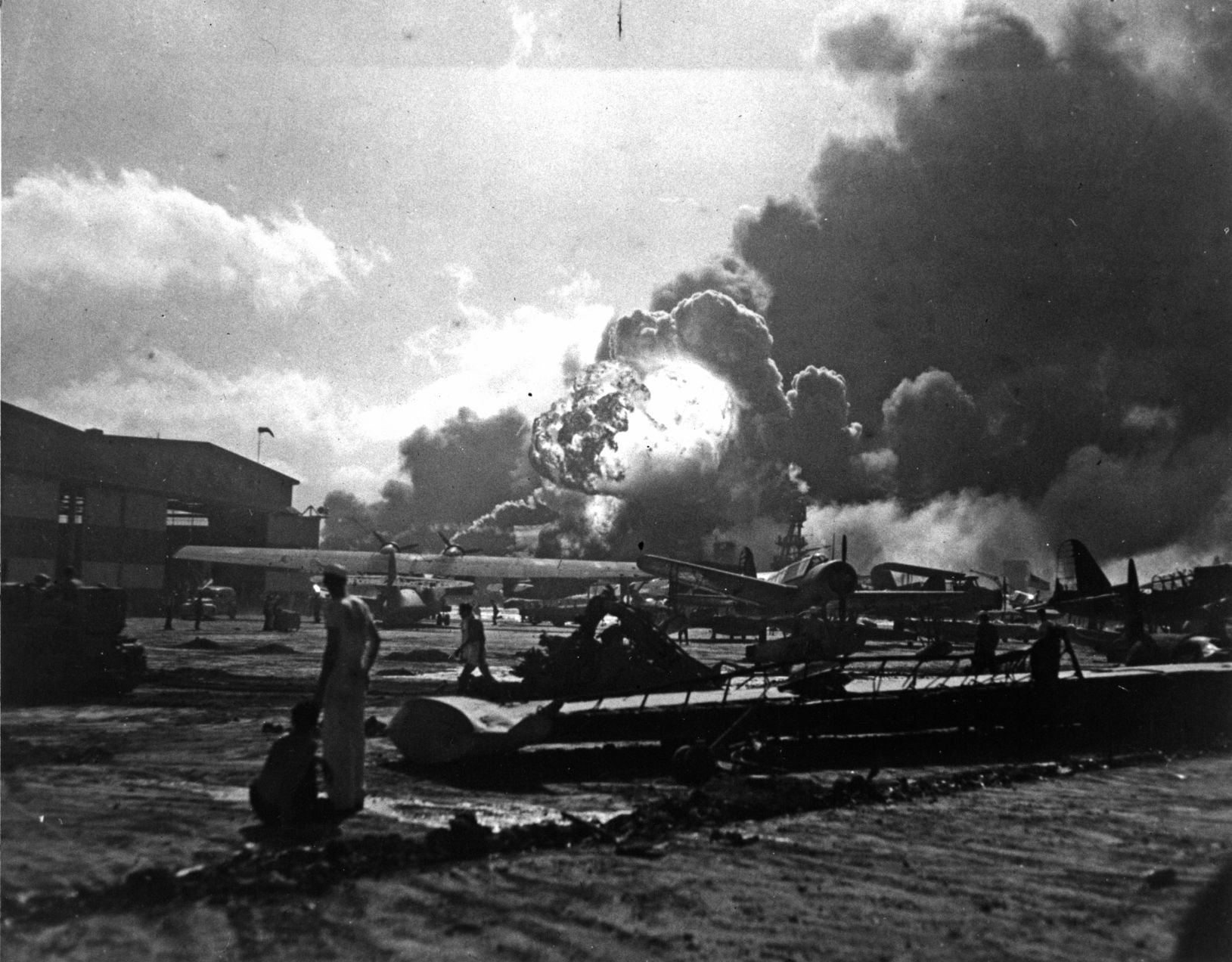 Attack on Pearl Harbor in 1941